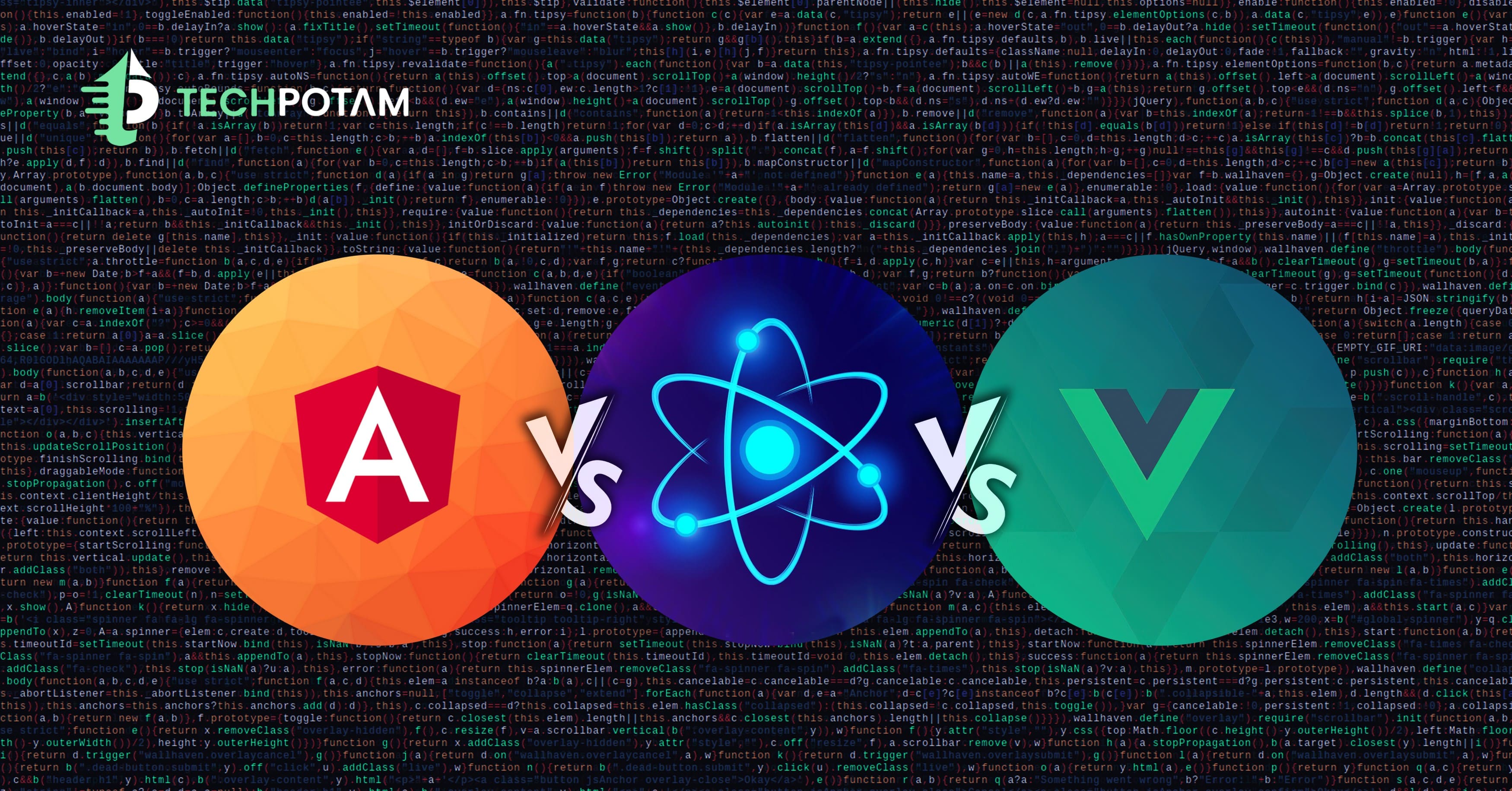 React vs. Angular vs. Vue.js